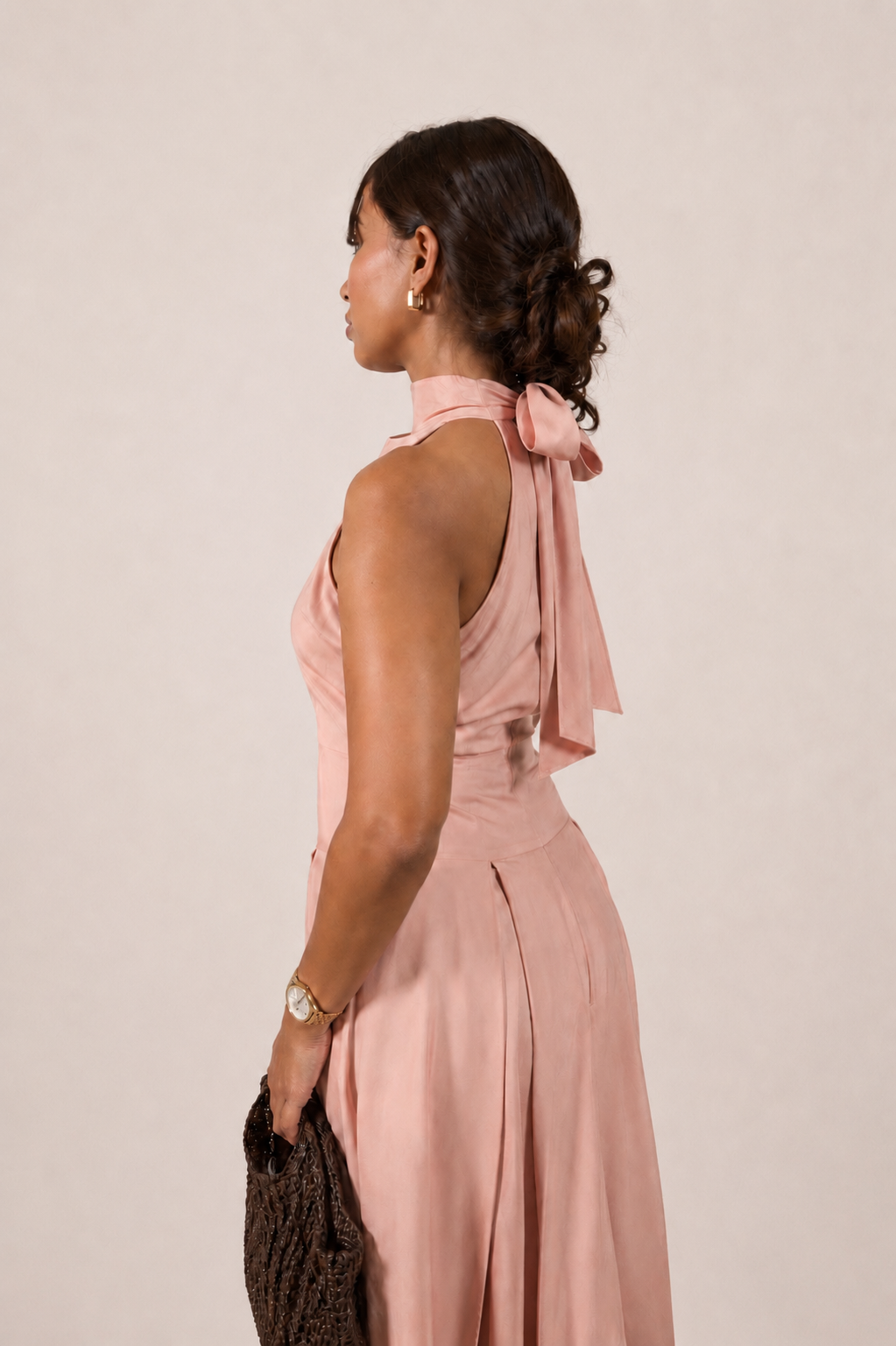 Aria Dress - Peach