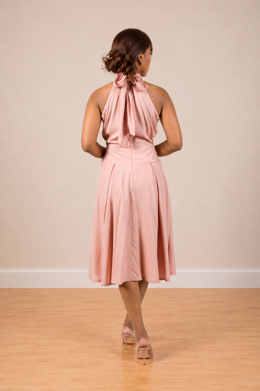 Aria Dress - Peach